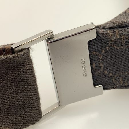  GUCCI グッチ GGキャンバス 斜めがけ ショルダーバッグ 35098 ブラウン