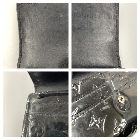  LOUIS VUITTON ルイヴィトン モノグラム ヴェルニ ポルトフォイユ サラ ノワール 二つ折り長財布  M93524 ブラック