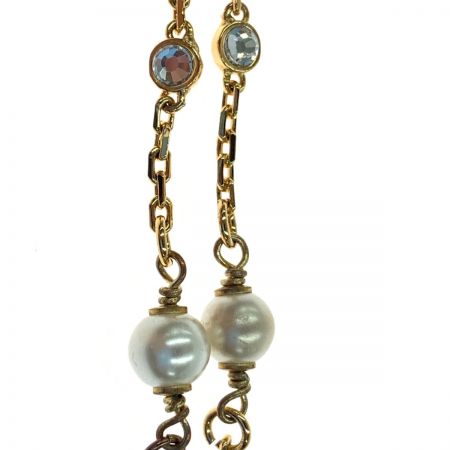  Christian Dior クリスチャンディオール チェーン ブレスレット ゴールド