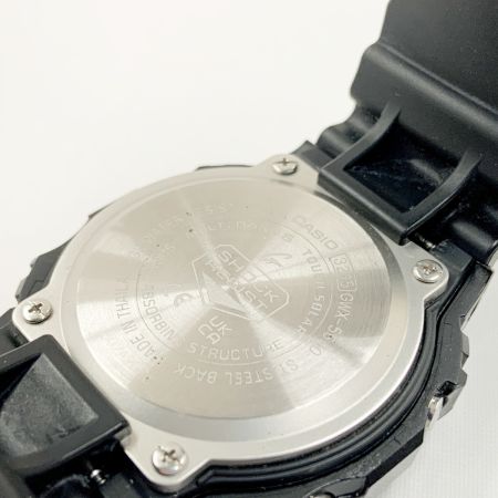  CASIO カシオ GショックG-LIDE ジーライド ソーラー電波クォーツ  GWX-5600 ブラック メタルレザー付き