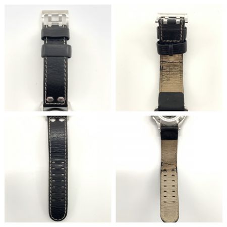  HAMILTON ハミルトン カーキ コンサベーション GMT ハリソンフォード モデル 自動巻き 腕時計 H775650 シルバー x ブラック