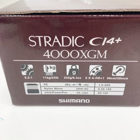  SHIMANO シマノ STRADIC CI4+ 16ストラディック 4000XGM 03495 スピニングリール