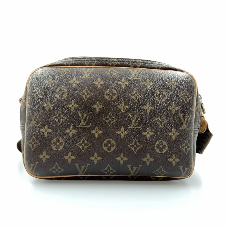 中古】 LOUIS VUITTON ルイヴィトン モノグラム リポーターPM ...