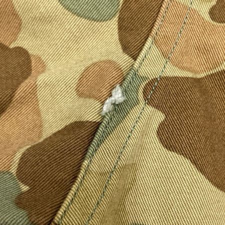  SANTASTIC メンズ  ベースボールシャツ サイズXL ベージュ×カーキ