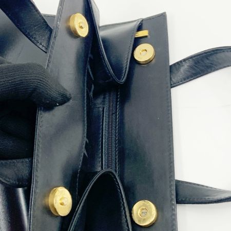  Salvatore Ferragamo サルヴァトーレフェラガモ ヴァラリボン 2Wayバッグ ハンドバッグ BA-214178 ブラック