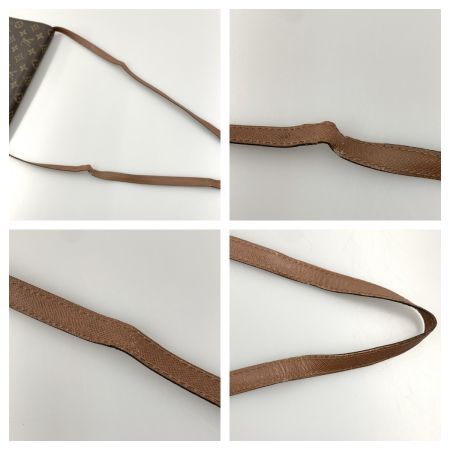  LOUIS VUITTON ルイヴィトン モノグラム ボルドー ショルダーバッグ ワンショルダー クラッチバッグ 斜め掛け 2WAY M51797 ブラウン