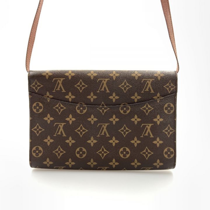 LOUIS VUITTON ルイヴィトン モノグラム ボルドー ショルダーバッグ ワンショルダー クラッチバッグ 斜め掛け 2WAY M51797  ブラウン｜中古｜なんでもリサイクルビッグバン