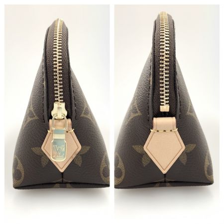  LOUIS VUITTON ルイヴィトン モノグラム ポシェット コスメティック 化粧ポーチ M47515 ブラウン