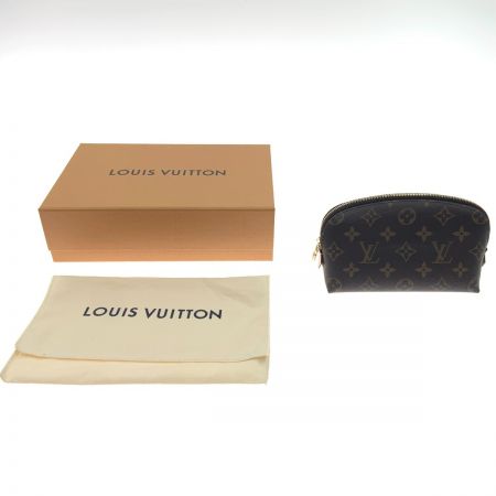  LOUIS VUITTON ルイヴィトン モノグラム ポシェット コスメティック 化粧ポーチ M47515 ブラウン