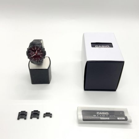  CASIO カシオ LINEAGE リニエージ ソーラー 電波 腕時計 LCW-M300 ブラック