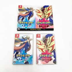 〇〇 Nintendo ニンテンドウ Switch ゲームソフト ポケットモンスター ソード＆シールド ダブルパック Bランク