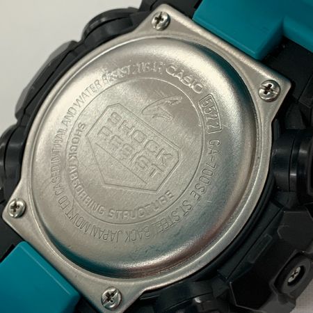  CASIO カシオ G-SHOCK ジーショック クォーツ腕時計 GA700SE ブラック x ブルー