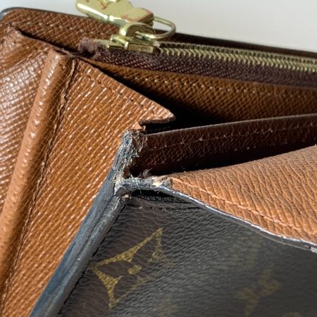  LOUIS VUITTON ルイヴィトン モノグラム ポルトフォイユ サラ 二つ折り長財布 M60531 ブラウン