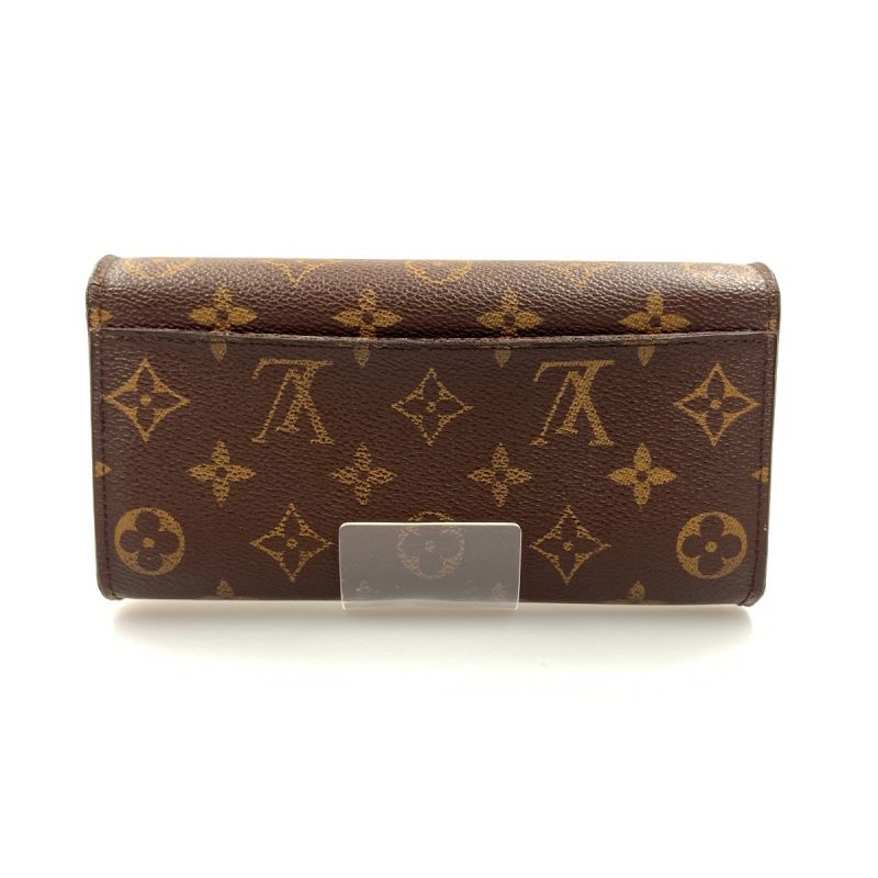 中古】 LOUIS VUITTON ルイヴィトン モノグラム ポルトフォイユ サラ ...