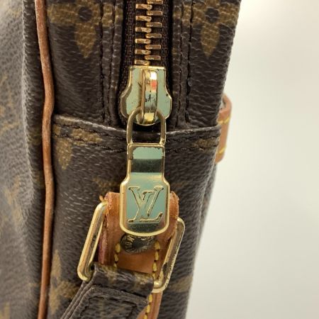  LOUIS VUITTON ルイヴィトン モノグラム ダヌーブ ショルダーバッグ M45266 ブラウン