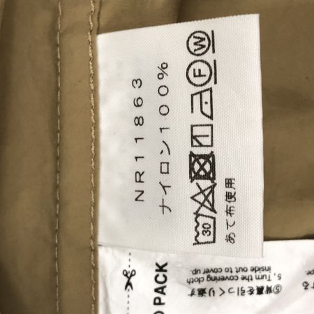  THE NORTH FACE ザノースフェイス R-PACK JRNY SHIRT ナイロンジャケット サイズS NR11863 ベージュ