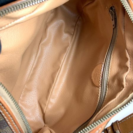  CELINE セリーヌ マカダム柄 ショルダーバッグ ブラウン