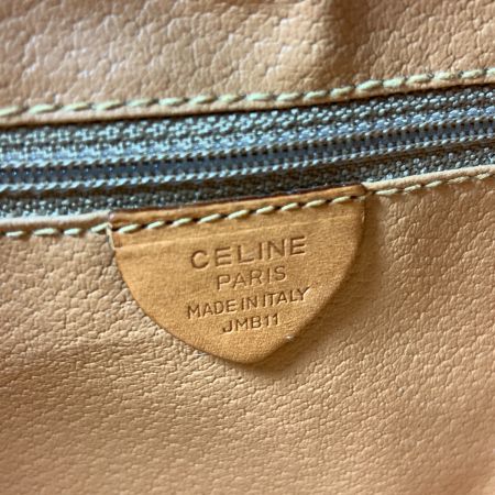  CELINE セリーヌ マカダム柄 ショルダーバッグ ブラウン