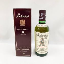 〇〇 Ballantine's バランタイン 750ml 箱付 17年 43％ ウィスキー Nランク 未開栓