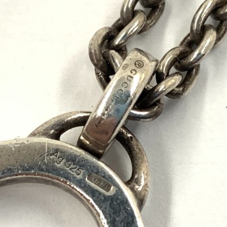  GUCCI グッチ Gロゴ チェーン ペンダントネックレス Ag925 シルバー925 18.6g シルバー