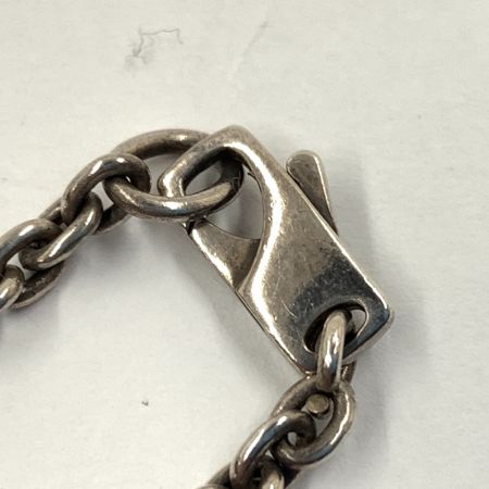  GUCCI グッチ Gロゴ チェーン ペンダントネックレス Ag925 シルバー925 18.6g シルバー