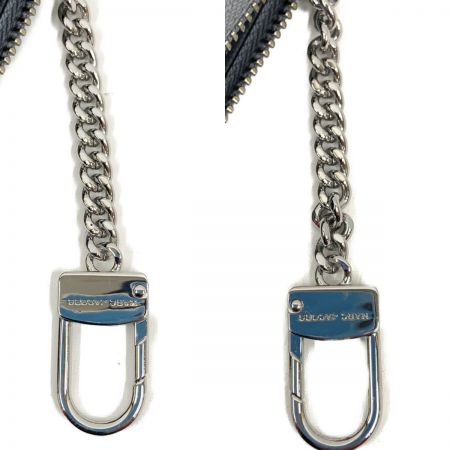  MARC JACOBS マークジェイコブス ザ ユティリティ スナップショット トップジップ マルチ ウォレット  2F3SMP063S07 グレー×ブラック