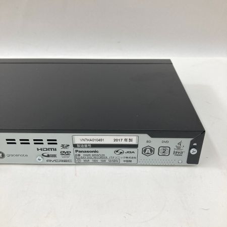  Panasonic パナソニック Blu-rayレコーダー ブルーレイレコーダー DIGA  DMR-BRW520 現状渡し