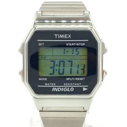 〇〇 TIMEX タイメックス Supreme シュプリーム コラボ 腕時計 TW2U03500 シルバー Bランク