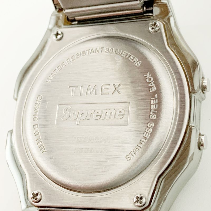 中古】 TIMEX タイメックス Supreme シュプリーム コラボ クォーツ ...