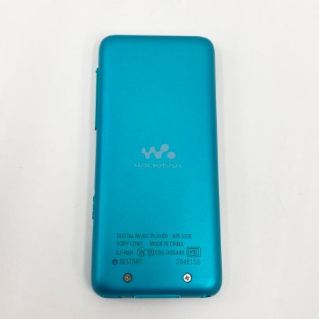  SONY ソニー WALK MAN ウォークマン  ポータブルプレーヤー  NW-S315