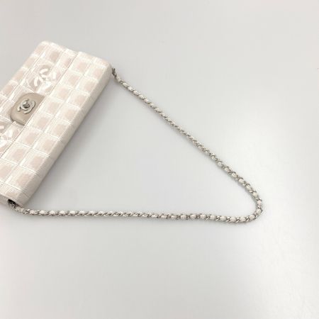  CHANEL シャネル ニュートラベルライン チェーン ショルダーバッグ A15316 ホワイト