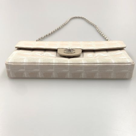  CHANEL シャネル ニュートラベルライン チェーン ショルダーバッグ A15316 ホワイト