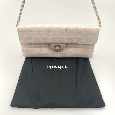  CHANEL シャネル ニュートラベルライン チェーン ショルダーバッグ A15316 ホワイト