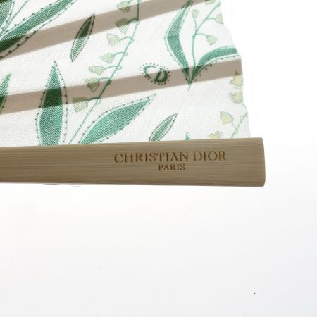 Christian Dior クリスチャンディオール 扇子 ノベルティ ディオールコスメ 香水 メゾン クリスチャン ディール ラッキー  ｜中古｜なんでもリサイクルビッグバン