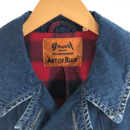  GO WEST メンズ デニムジャケット サイズM インディゴ