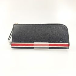 〇〇 INDIAN MOTORCYCLE インディアンモーターサイクル ラウンドファスナー 長財布  IMW081-10 ブラック Aランク