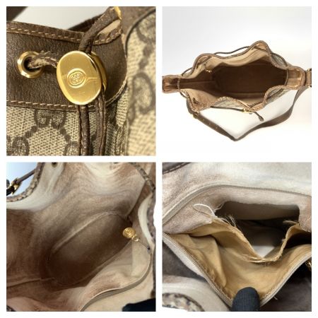  GUCCI グッチ GGプラス ショルダーバッグ 巾着バッグ  001.115.6179 現状渡し