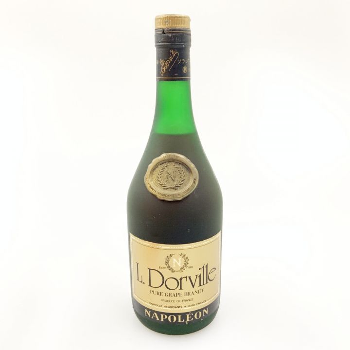 L.Dorville ドーヴィル NAPOLEON PURE GRAPE BRANDY 700ml 40% 未開栓｜中古｜なんでもリサイクルビッグバン