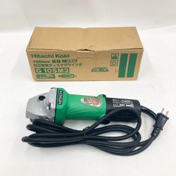 〇〇 HITACHI 日立 電気ディスクグラインダ 100mm G10SM3 グリーン Aランク