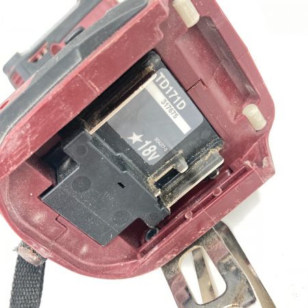  MAKITA マキタ インパクトドライバ 18v TD171D レッド