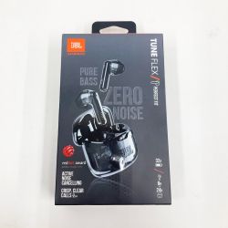 〇〇 JBL ジェー・ビー・エル TUNE FLEX GHOST ワイヤレスイヤホン  JBLTFLEXGBLK 未開封品 Nランク