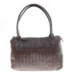 〇〇 Dakota ダコタ バッグ ハンドバッグ  ブラウン Bランク