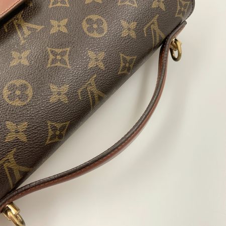  LOUIS VUITTON ルイヴィトン モノグラム モンソー セカンドバッグ M51185 ブラウン