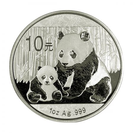   中華人民共和国 10元 パンダ銀貨 1オンス 純銀 2012年発行