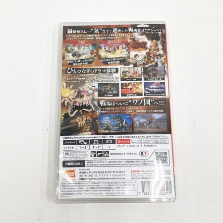 Nintendo ニンテンドウ Switch ゲームソフト ONE PIECE 海賊無双4
