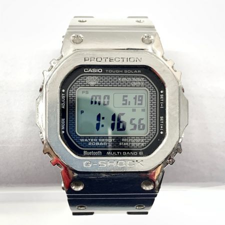  CASIO カシオ Gショック  ボーイズ ソーラー電波クォーツ  GMW-B5000 シルバー 現状渡し 