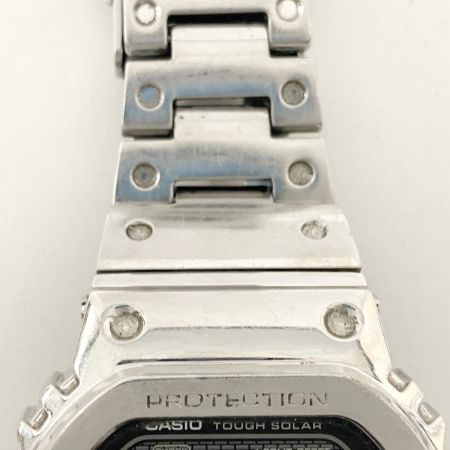  CASIO カシオ Gショック  ボーイズ ソーラー電波クォーツ  GMW-B5000 シルバー 現状渡し 