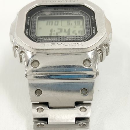  CASIO カシオ Gショック  ボーイズ ソーラー電波クォーツ  GMW-B5000 シルバー 現状渡し 
