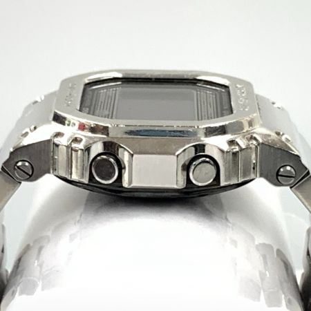  CASIO カシオ Gショック  ボーイズ ソーラー電波クォーツ  GMW-B5000 シルバー 現状渡し 