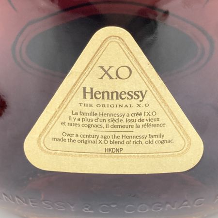  Hennessy ヘネシー JAS Hennessy JASヘネシー 金キャップ クリアボトル 40度 700ml  未開栓